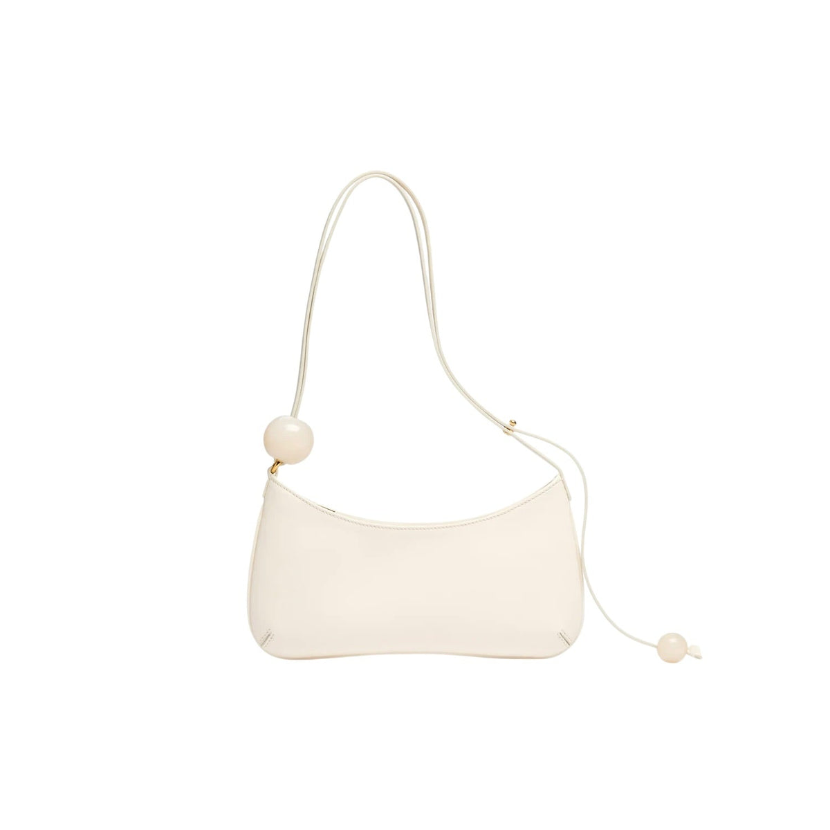 Sacs Jacquemus Bisou Perle Ivory